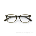 New Model Cheap Myopia Colored And Transparent Glasses Acetate Eyeglasses